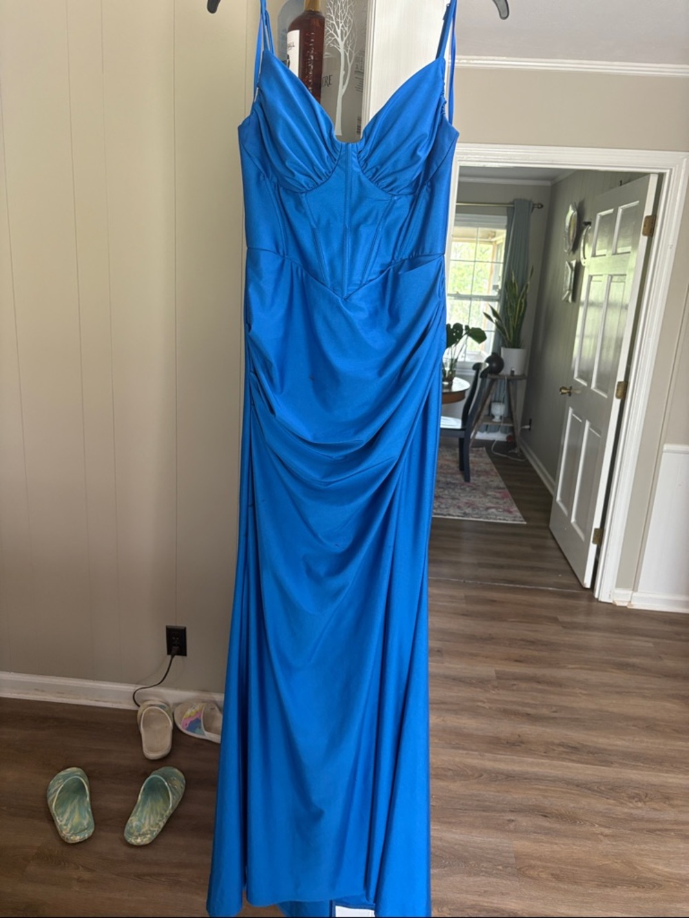 B. Smart Royal Blue Prom Dress